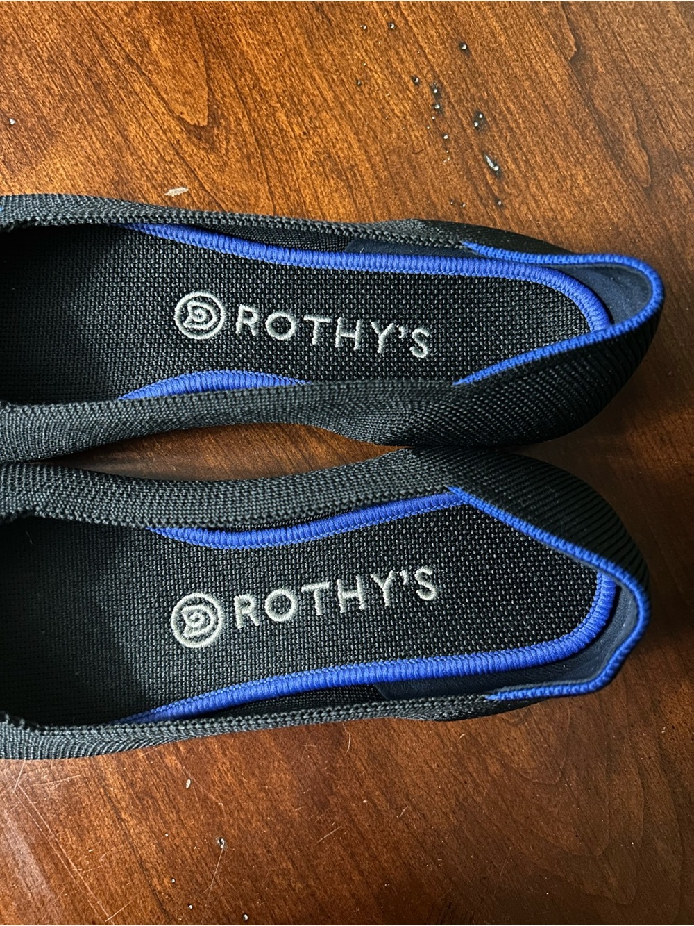 NWOT Rothy's Black The Point Women's Slip-On Pointed-Toe Flats Size 9.5 - Picture 3 of 9